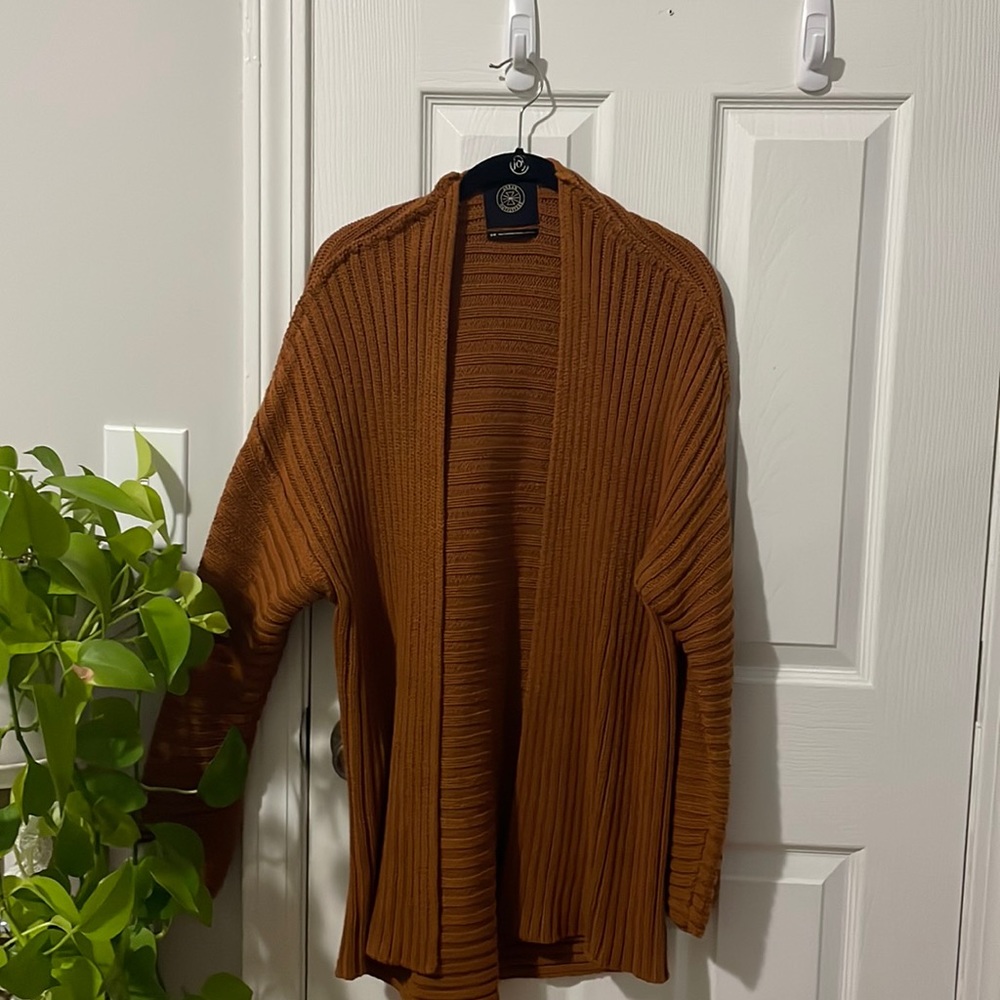 Urban Outfitters Orange Cardigsn